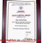 Mẫu khung bằng khen A4